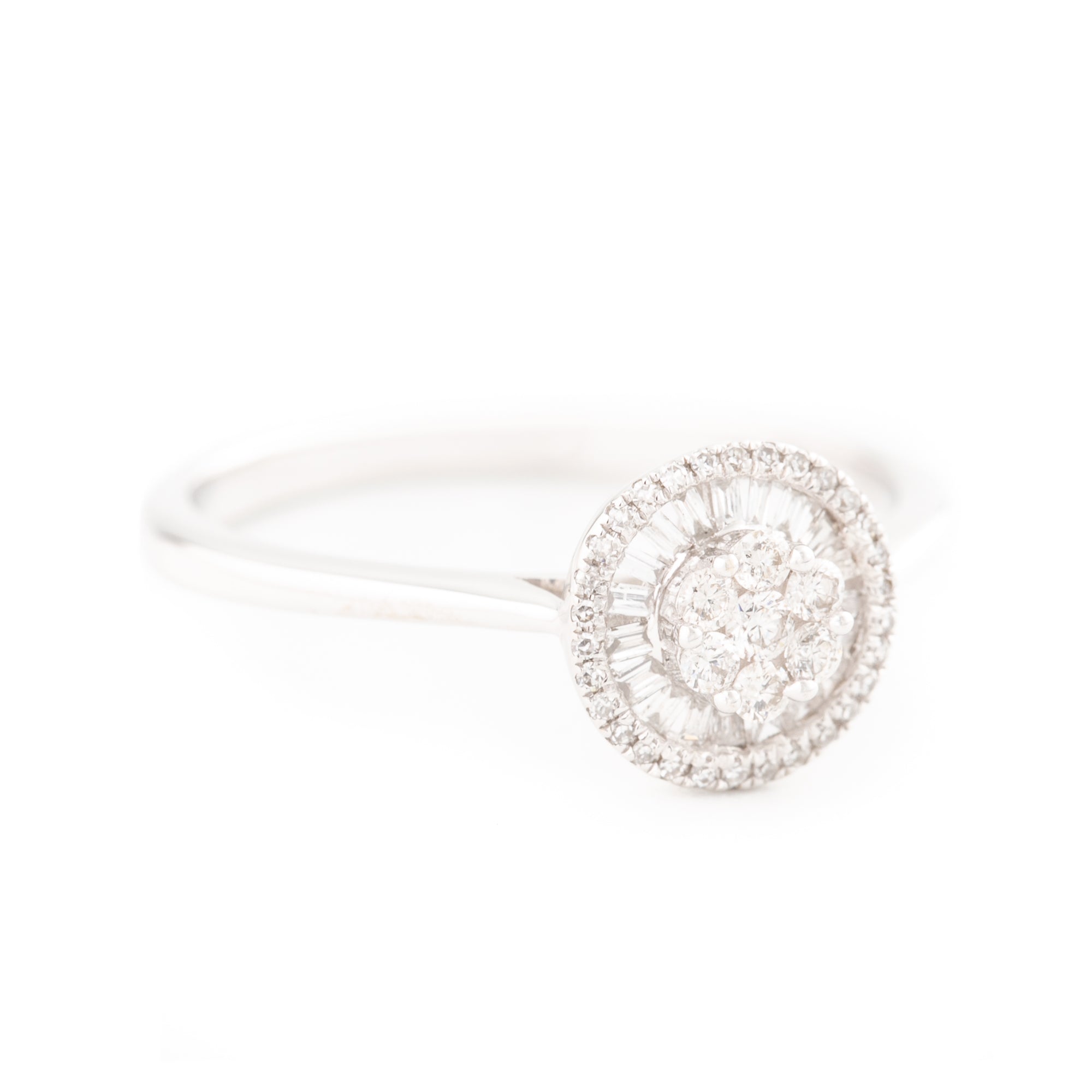 ANILLO FLOR CON DIAMANTES