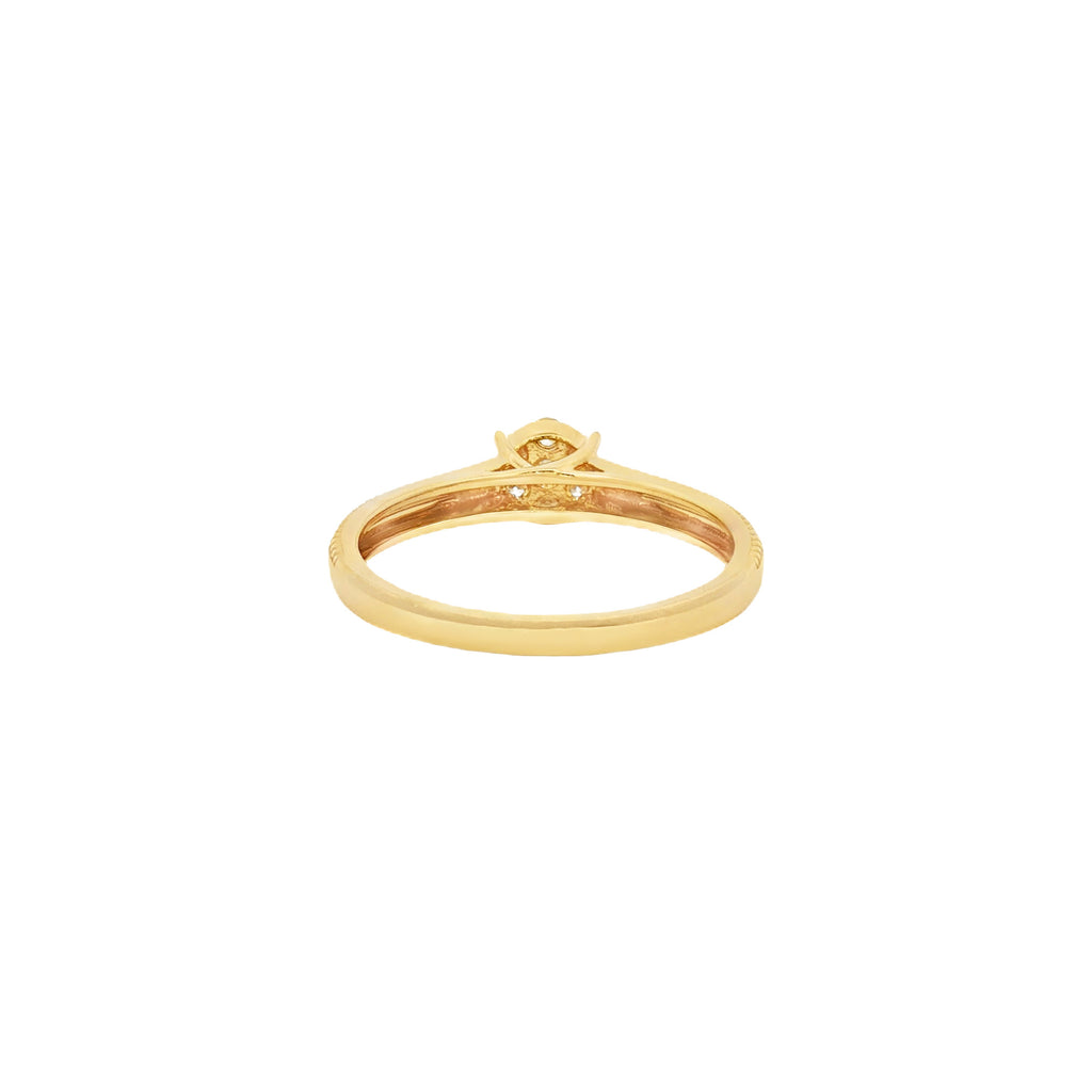 ANILLO FLOR CON DIAMANTES