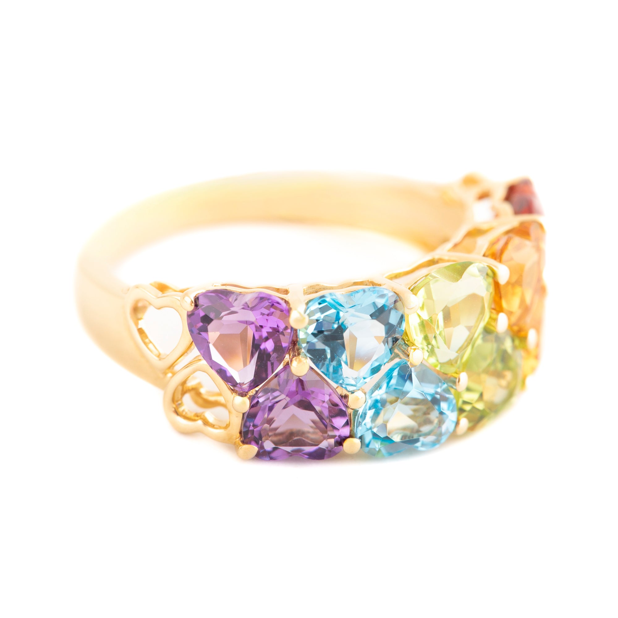 ANILLO CORAZONES MIXTOS