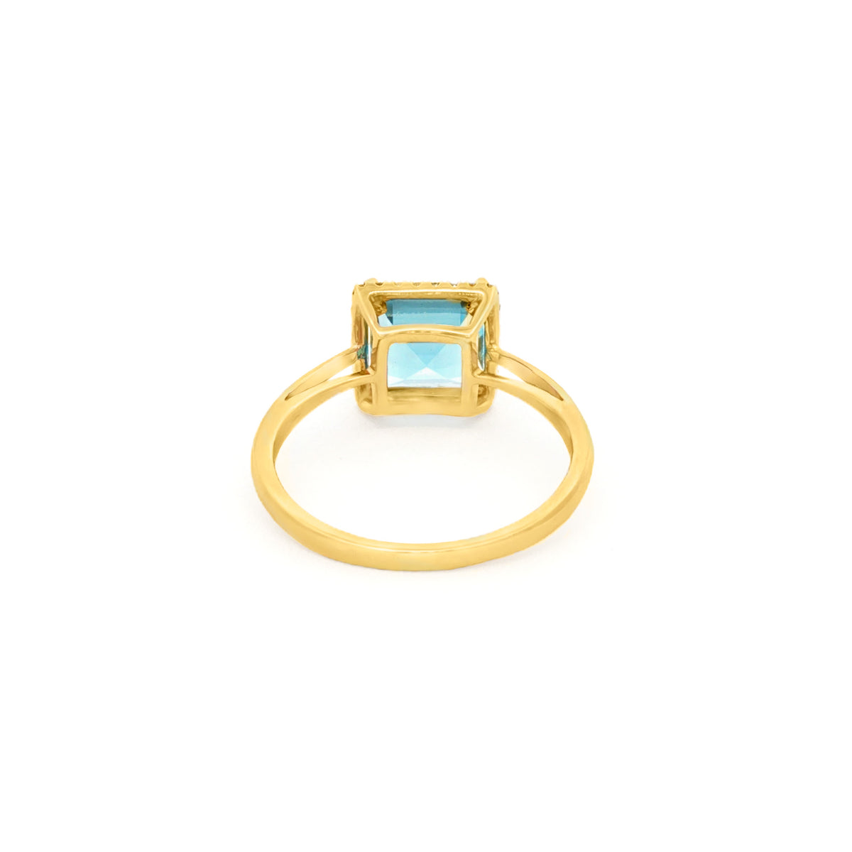ANILLO TOPACIO CON DIAMANTES
