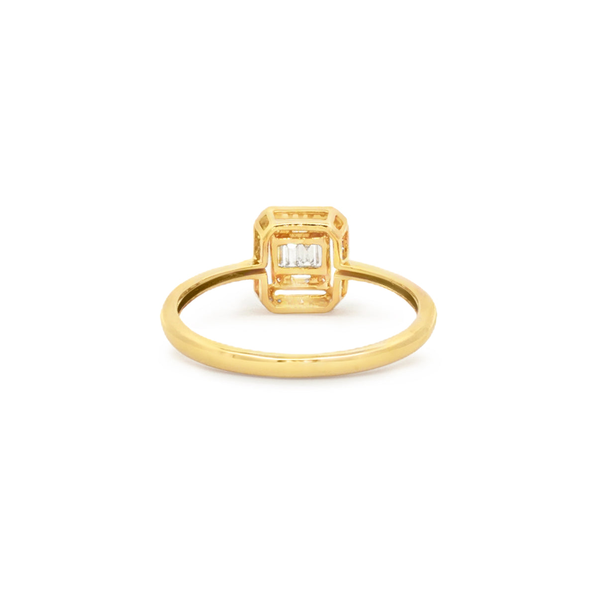 ANILLO CLÚSTER CON DIAMANTES