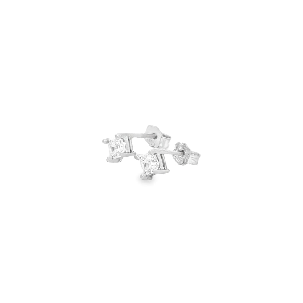 ARETES CON ZIRCÓN CUADRADO