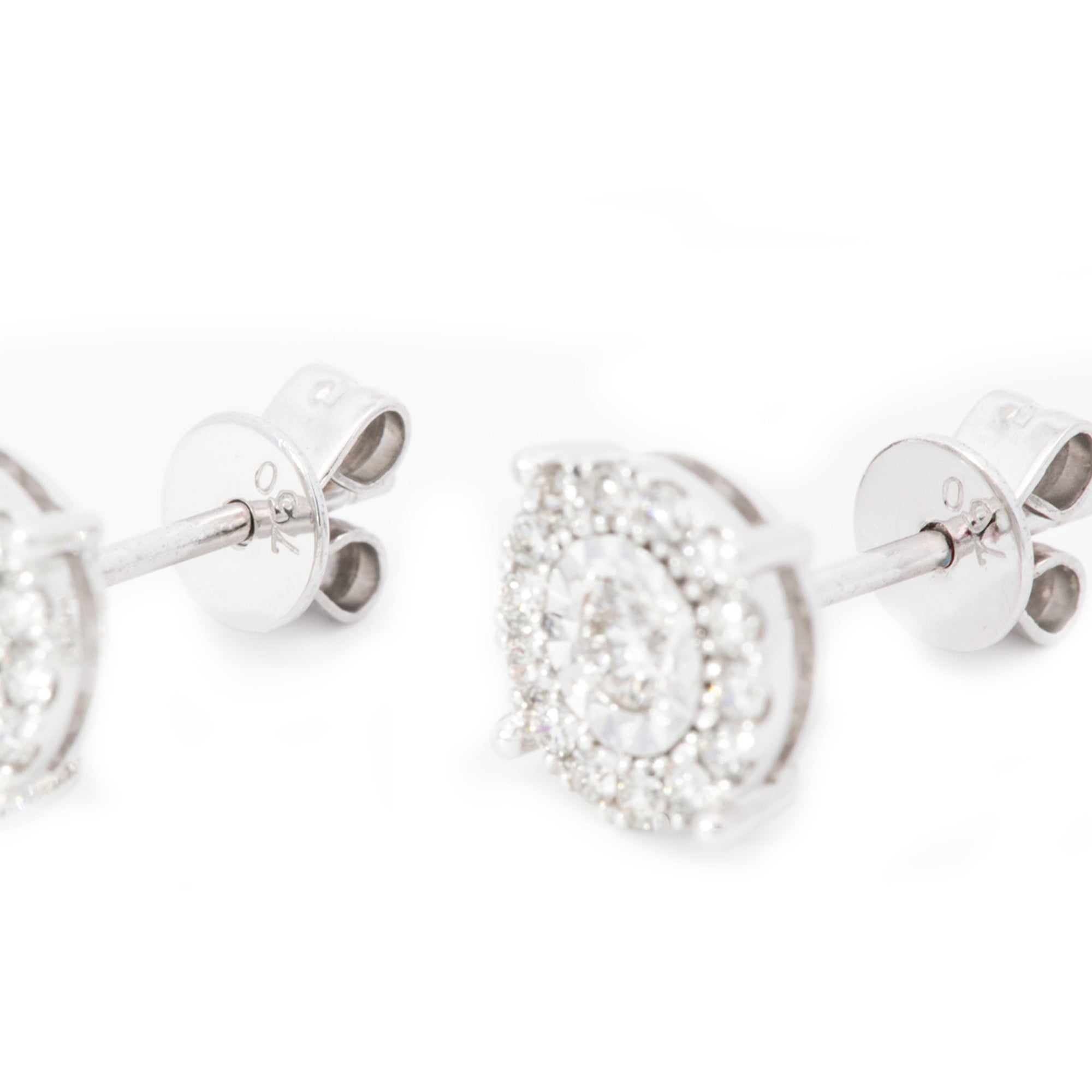 ARETES REDONDOS DIAMANTES