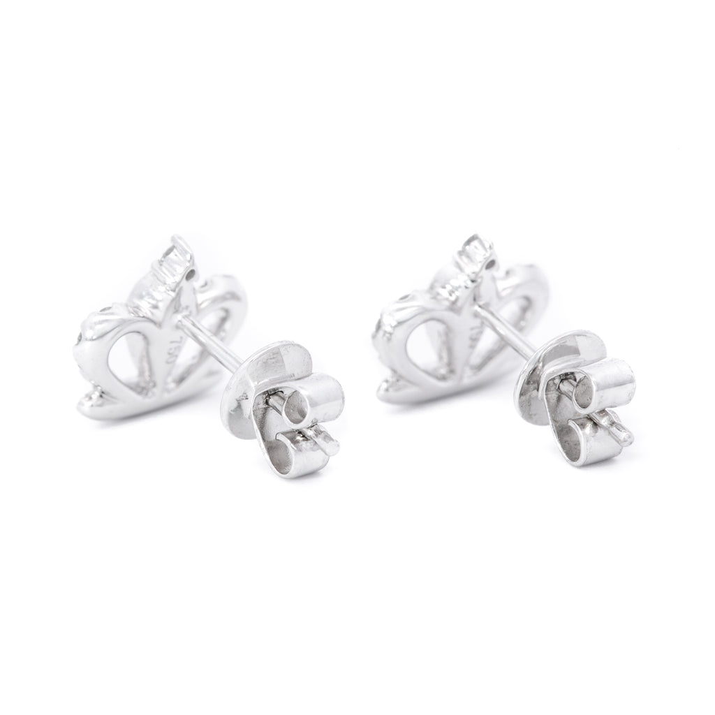 ARETES CORONA DIAMANTES