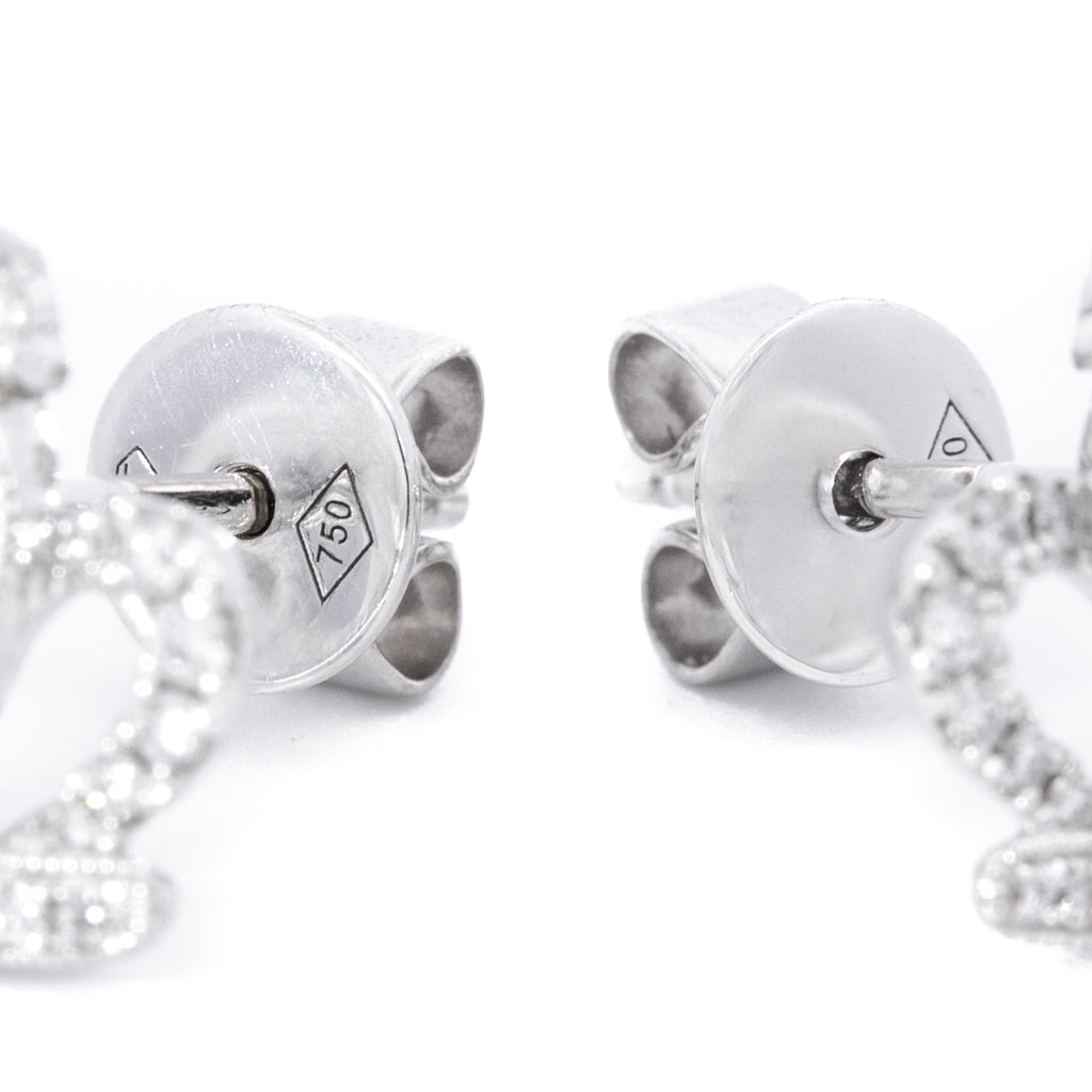 ARETES CORONA DIAMANTES