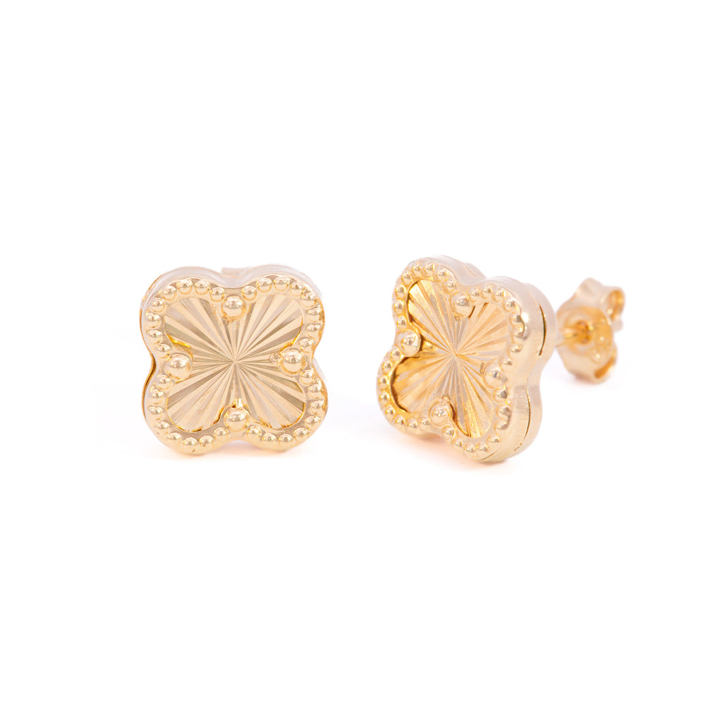 ARETES VAN CLEEF GRABADO
