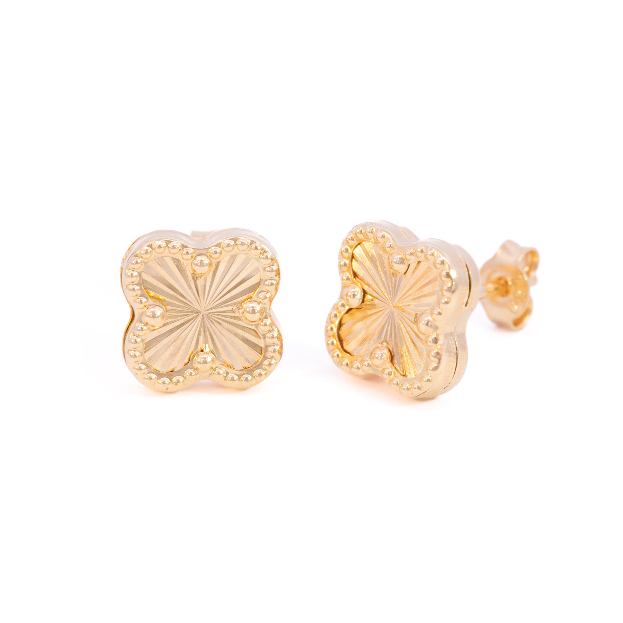 ARETES VAN CLEEF GRABADO