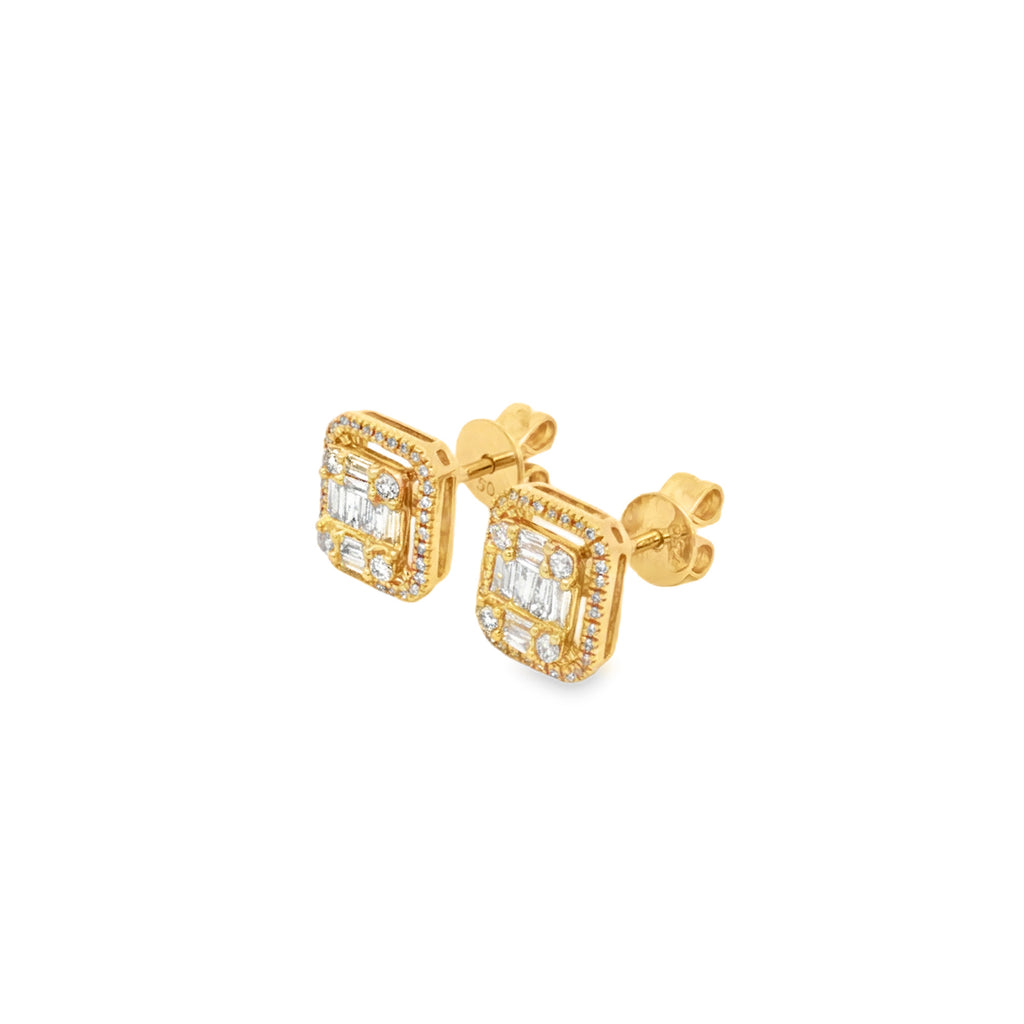 ARETES CLÚSTER CON DIAMANTES