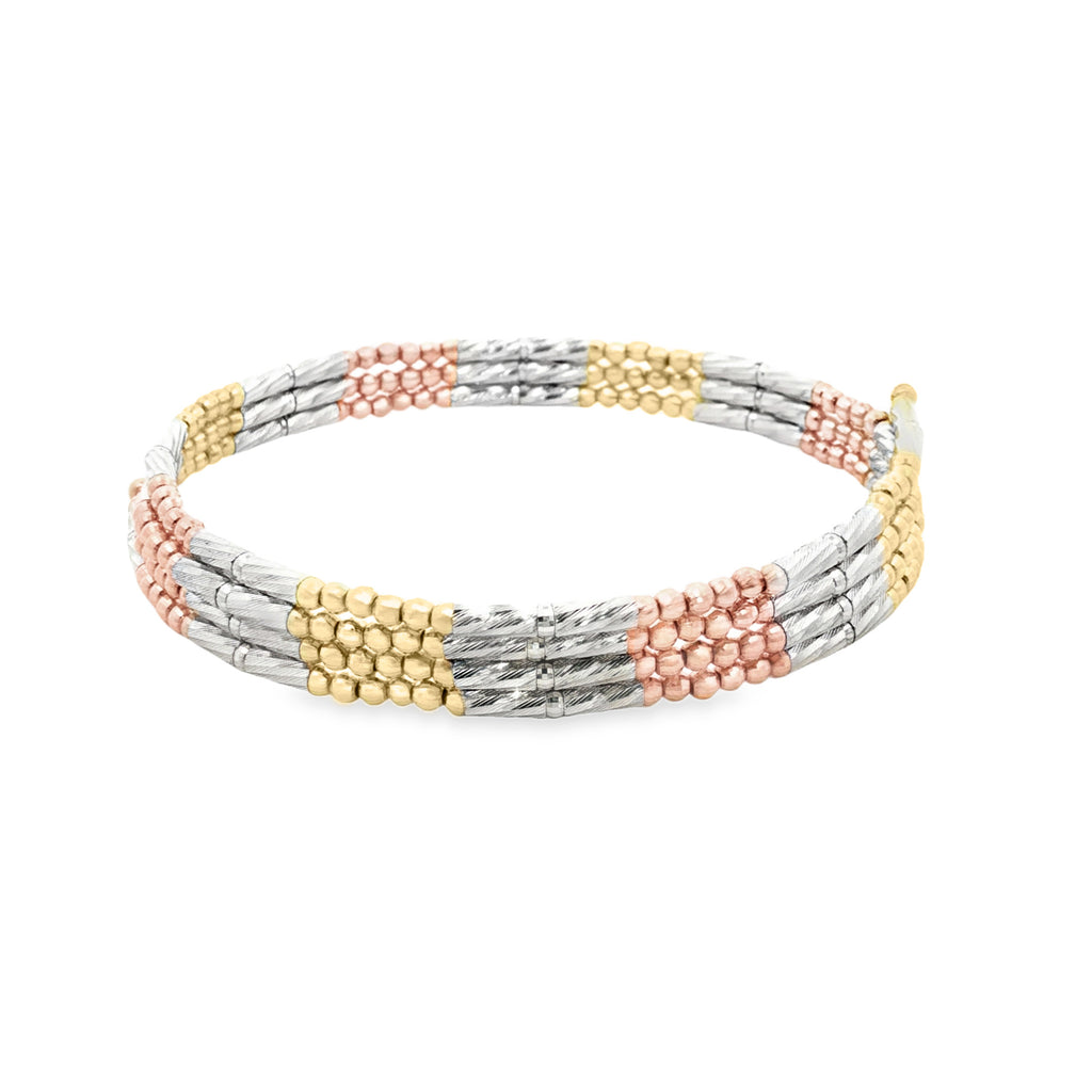 PULSERA ARO GRABADO GUAYA IMANTADA