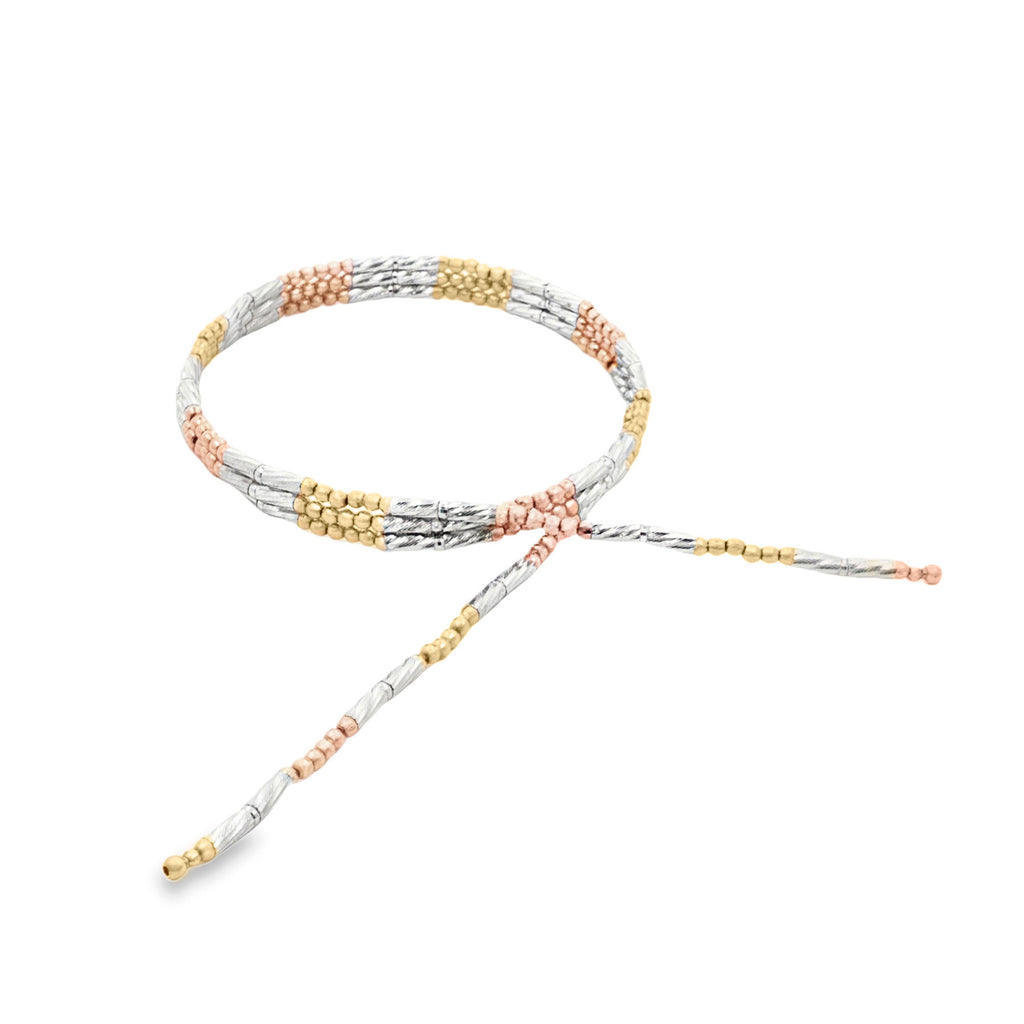 PULSERA ARO GRABADO GUAYA IMANTADA