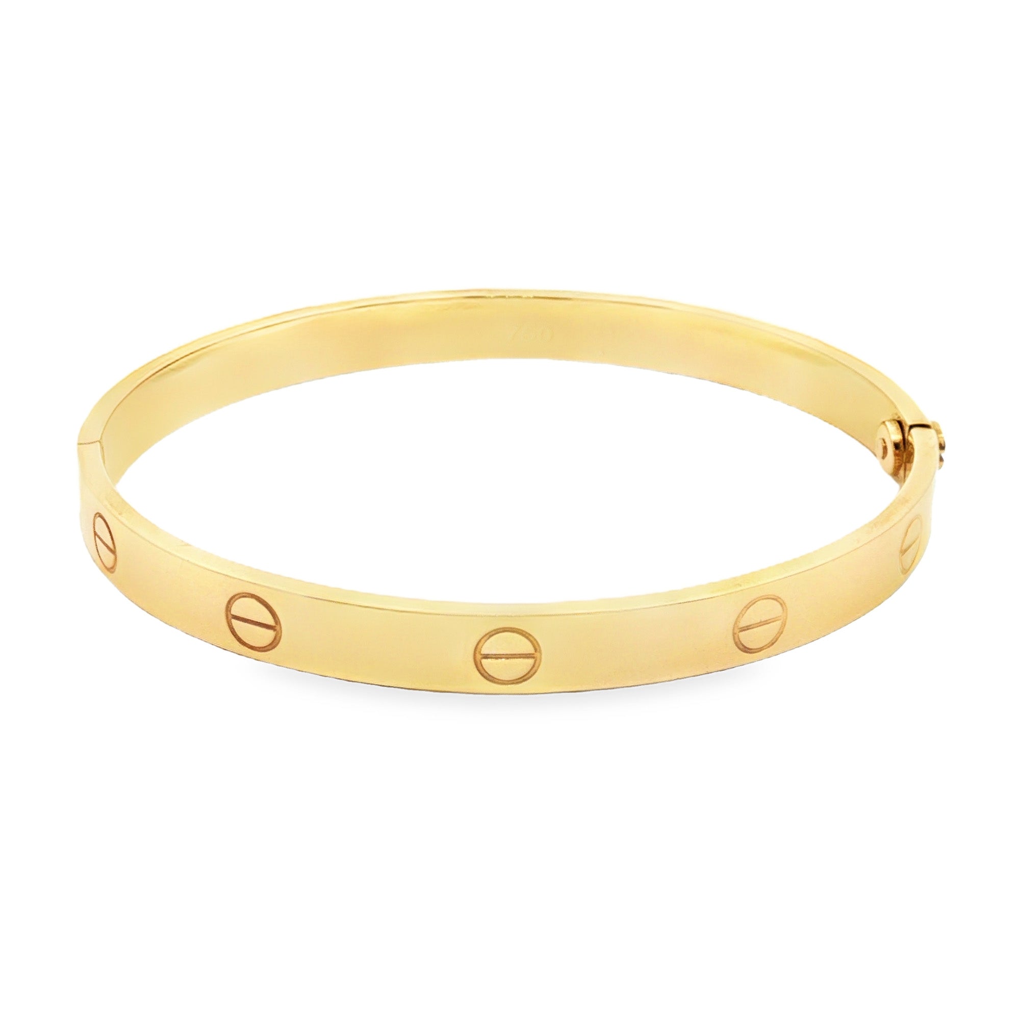 PULSERA ARO CARTIER PLANO 6MM