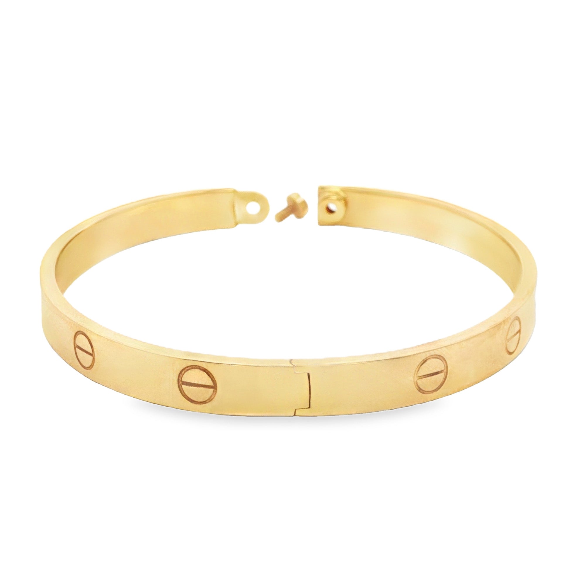 PULSERA ARO CARTIER PLANO 6MM
