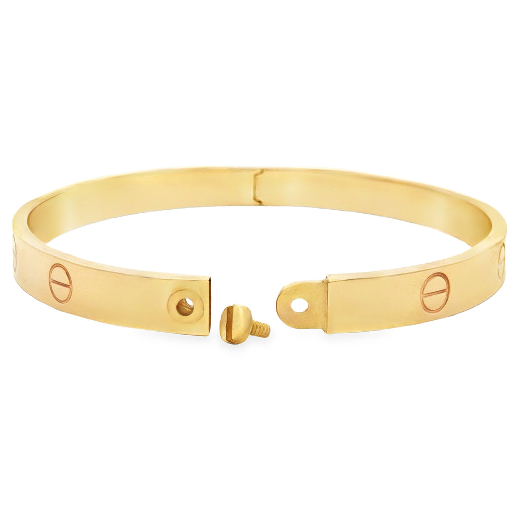 PULSERA ARO CARTIER PLANO 6MM
