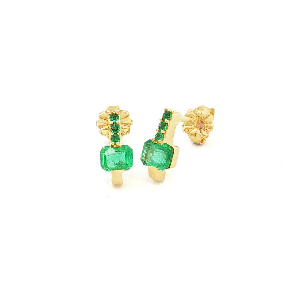 ARETES ESMERALDAS BARRA