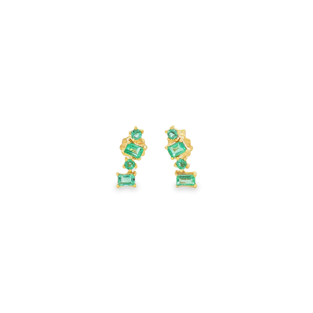 ARETES BARRA DE ESMERALDAS