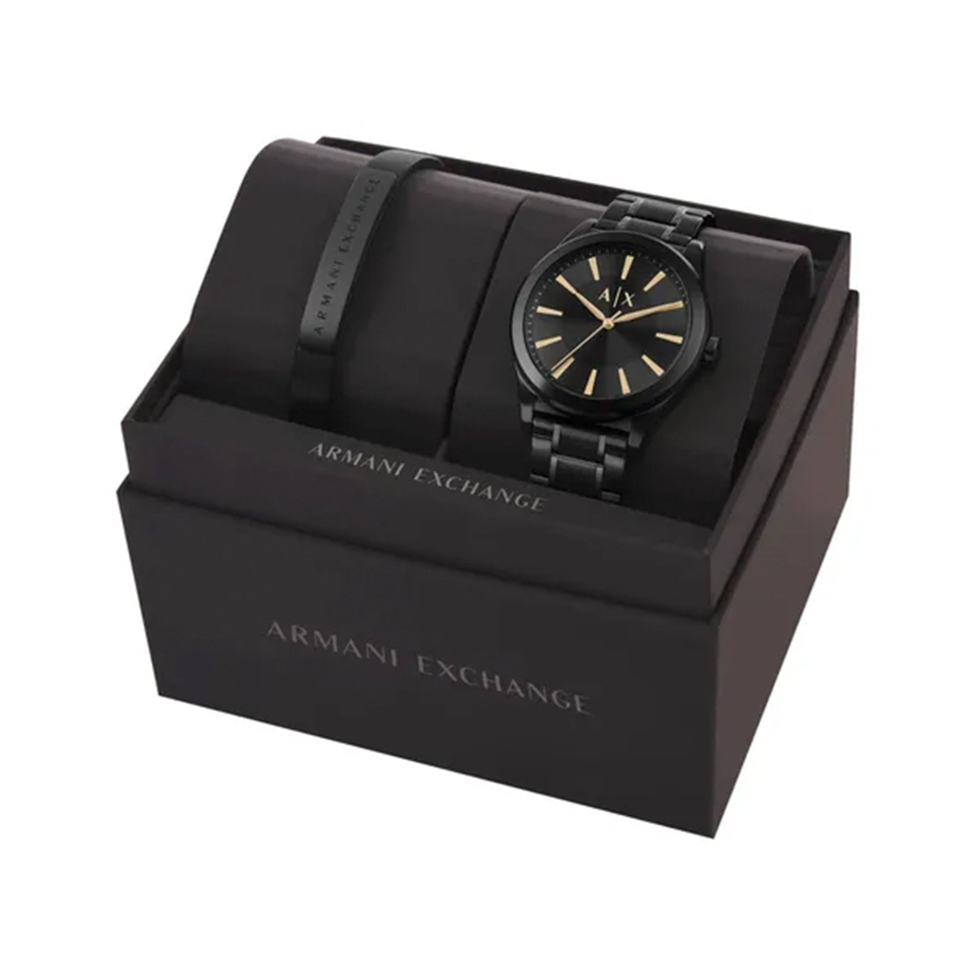 Reloj Armani Exchange Nico + Brazalete Caballero