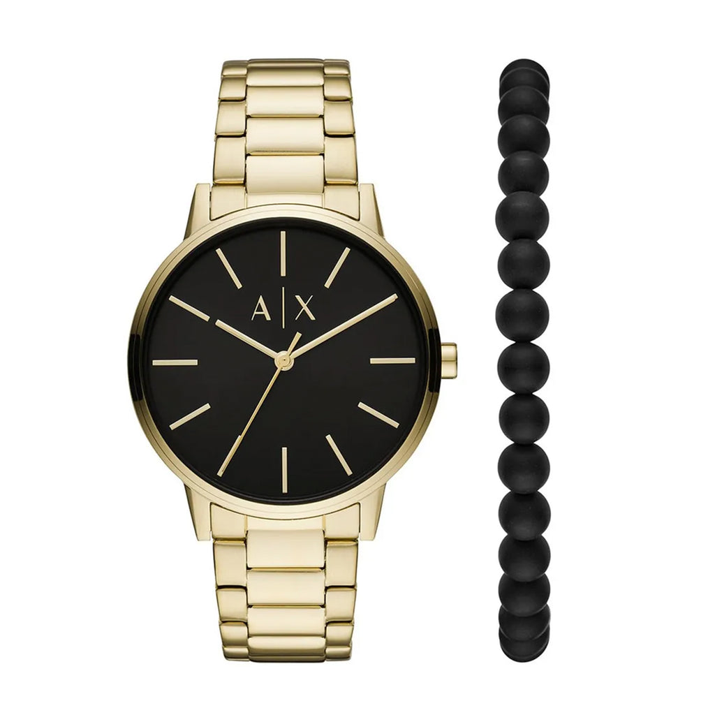 Reloj Armani Exchange Cayde + Brazalete Caballero