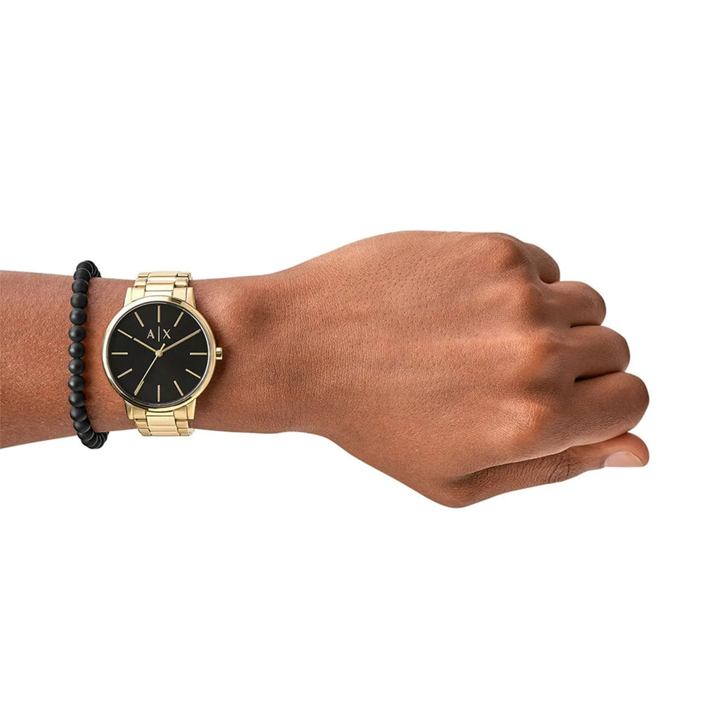 Reloj Armani Exchange Cayde + Brazalete Caballero