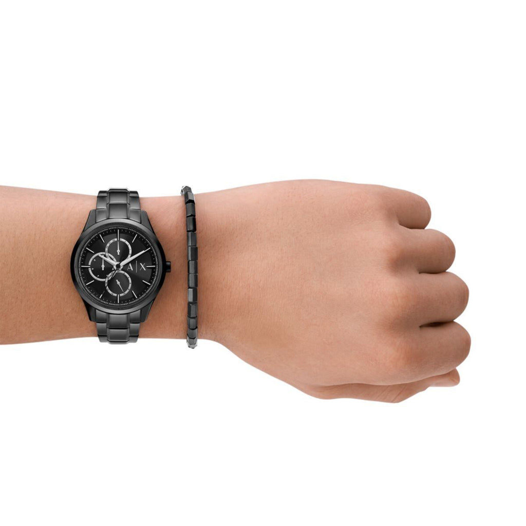 Reloj Armani Exchange Dante + Brazalete Caballero