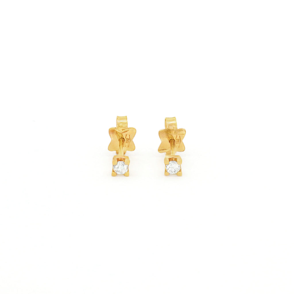 ARETES CON DIAMANTES
