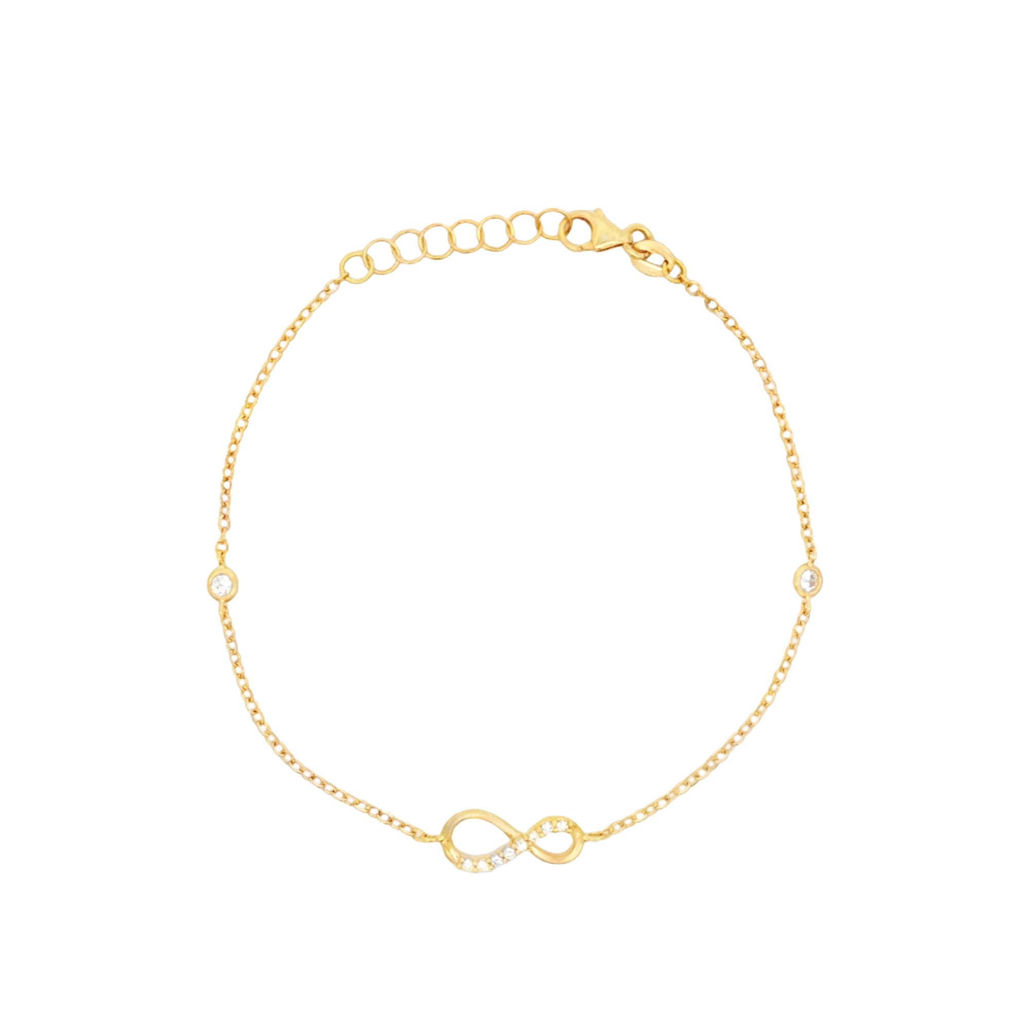 PULSERA INFINITO ZIRCONES