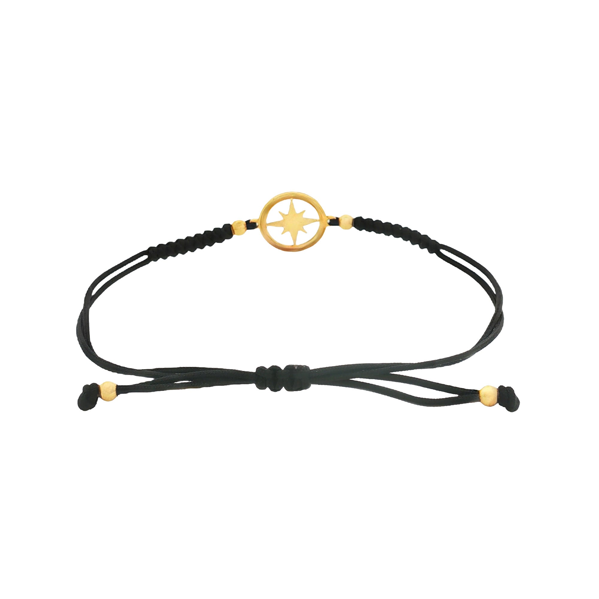 PULSERA HILO NEGRO ESTRELLA