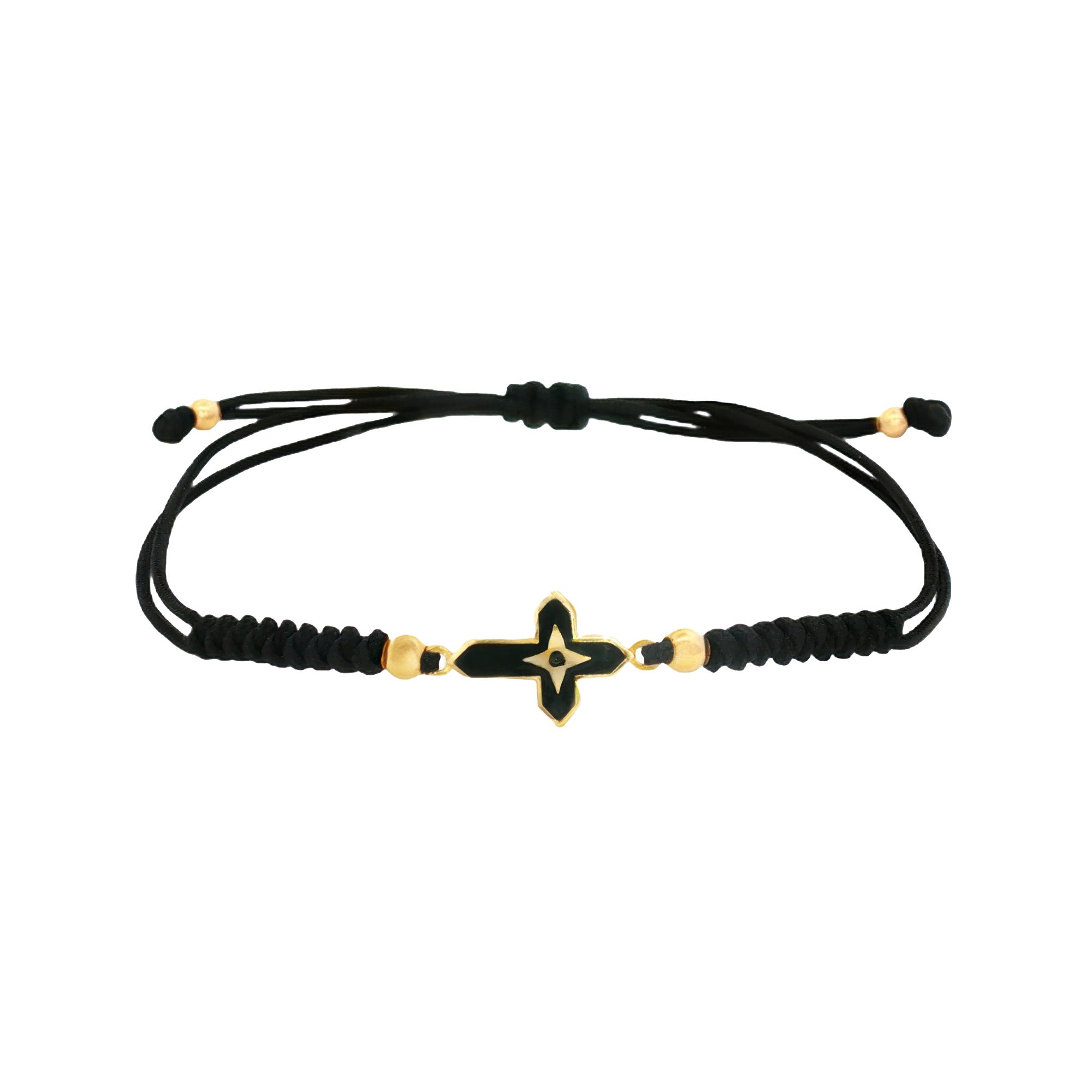 PULSERA HILO NEGRO CRUZ