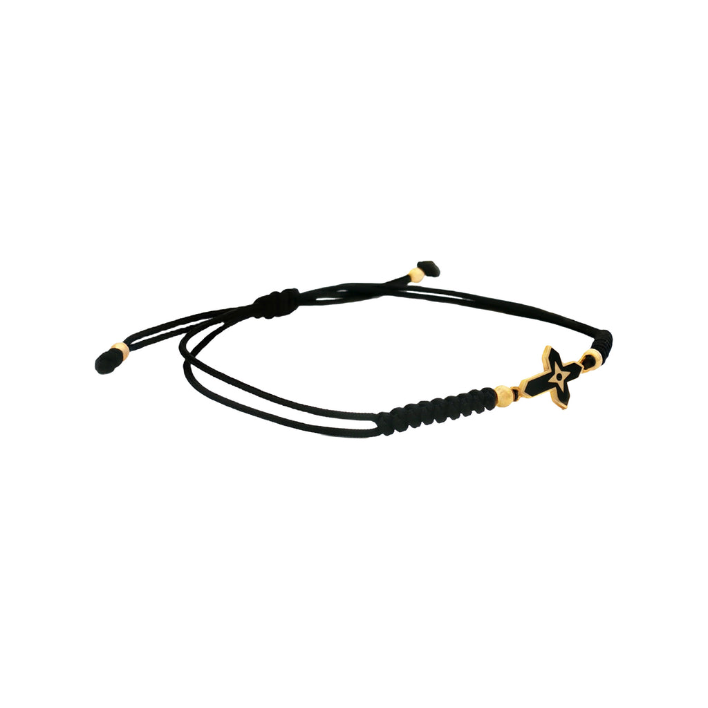 PULSERA HILO NEGRO CRUZ