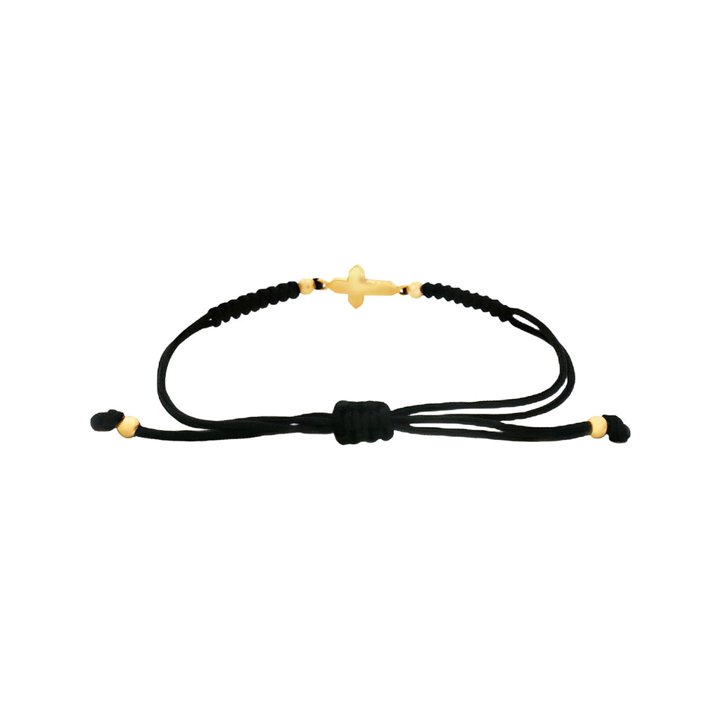 PULSERA HILO NEGRO CRUZ