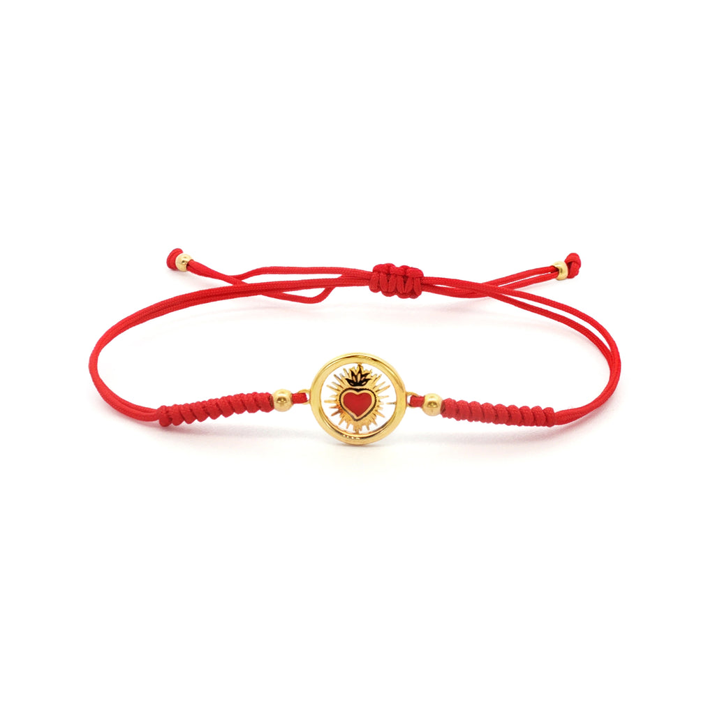 PULSERA HILO ROJO SAGRADO CORAZÓN