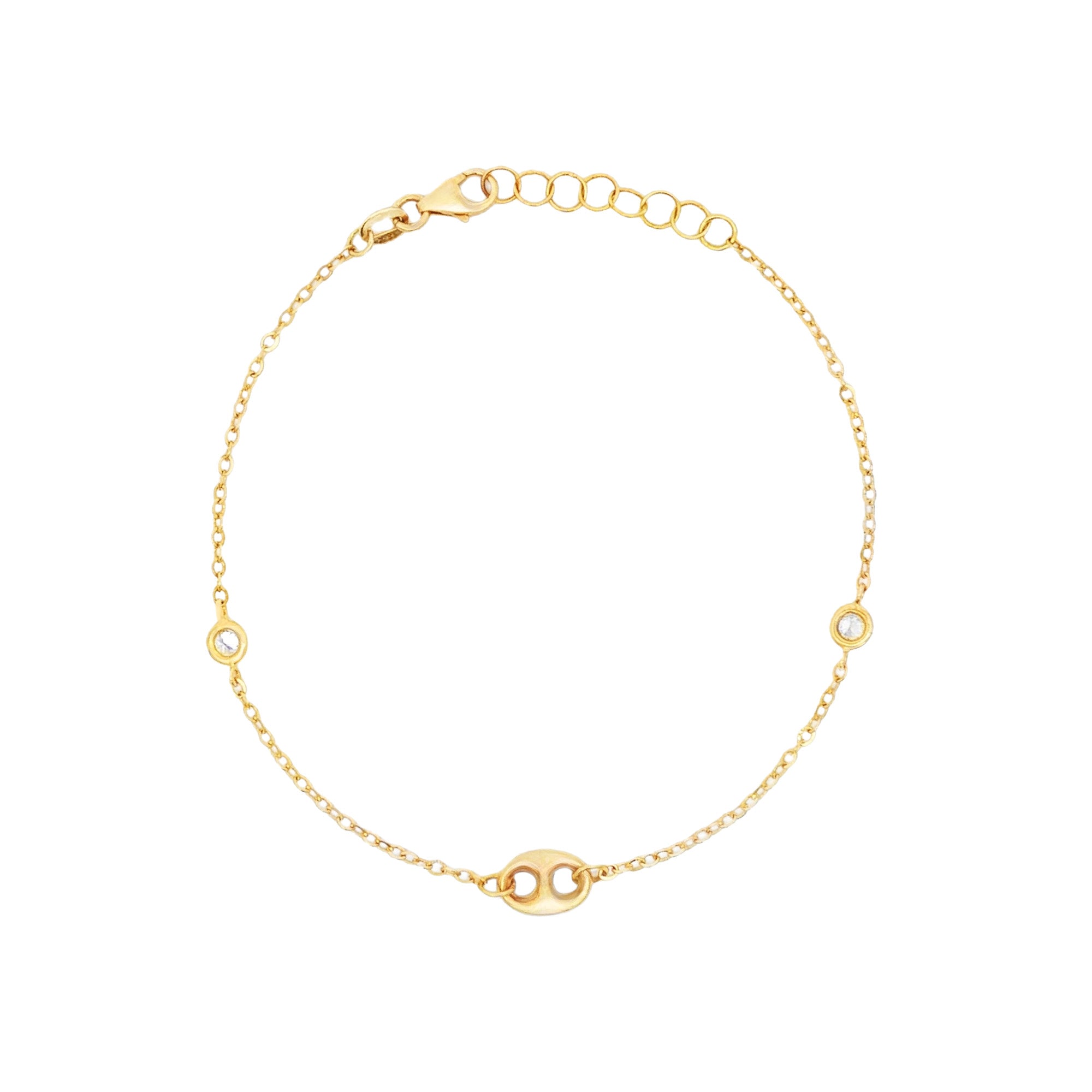PULSERA GUCCI ZIRCONES 16CM