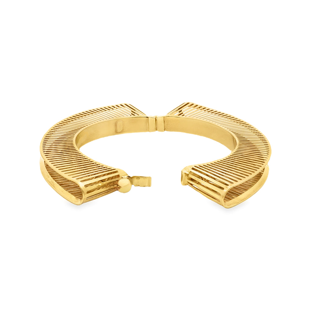 PULSERA ARO OVALADO ADORNADO