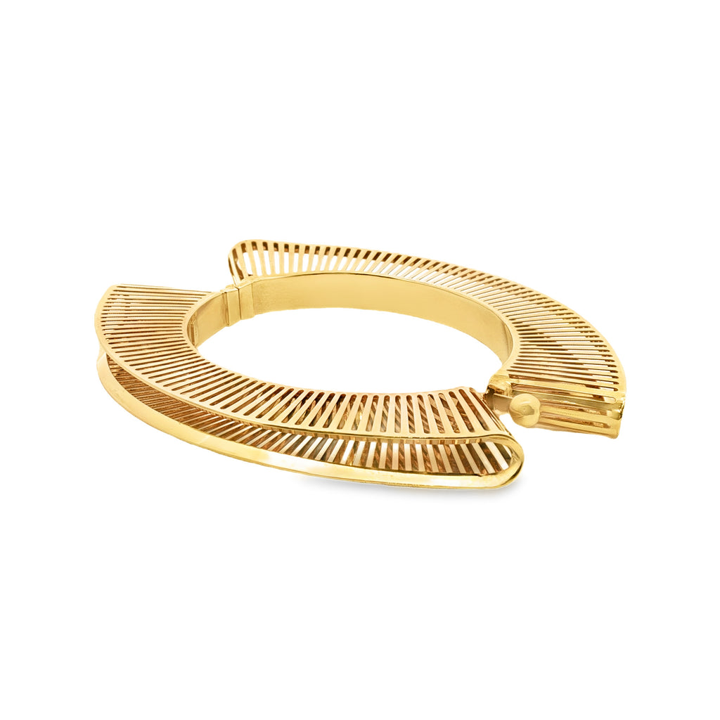 PULSERA ARO OVALADO ADORNADO