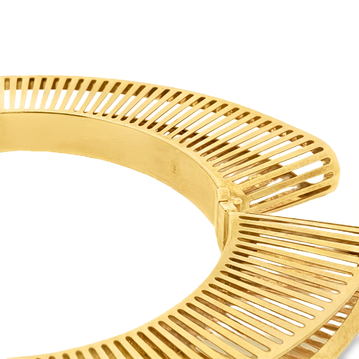 PULSERA ARO OVALADO ADORNADO