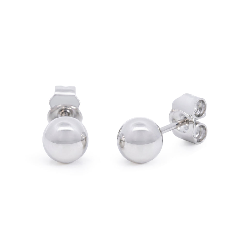 ARETES BOLA LISA 6MM