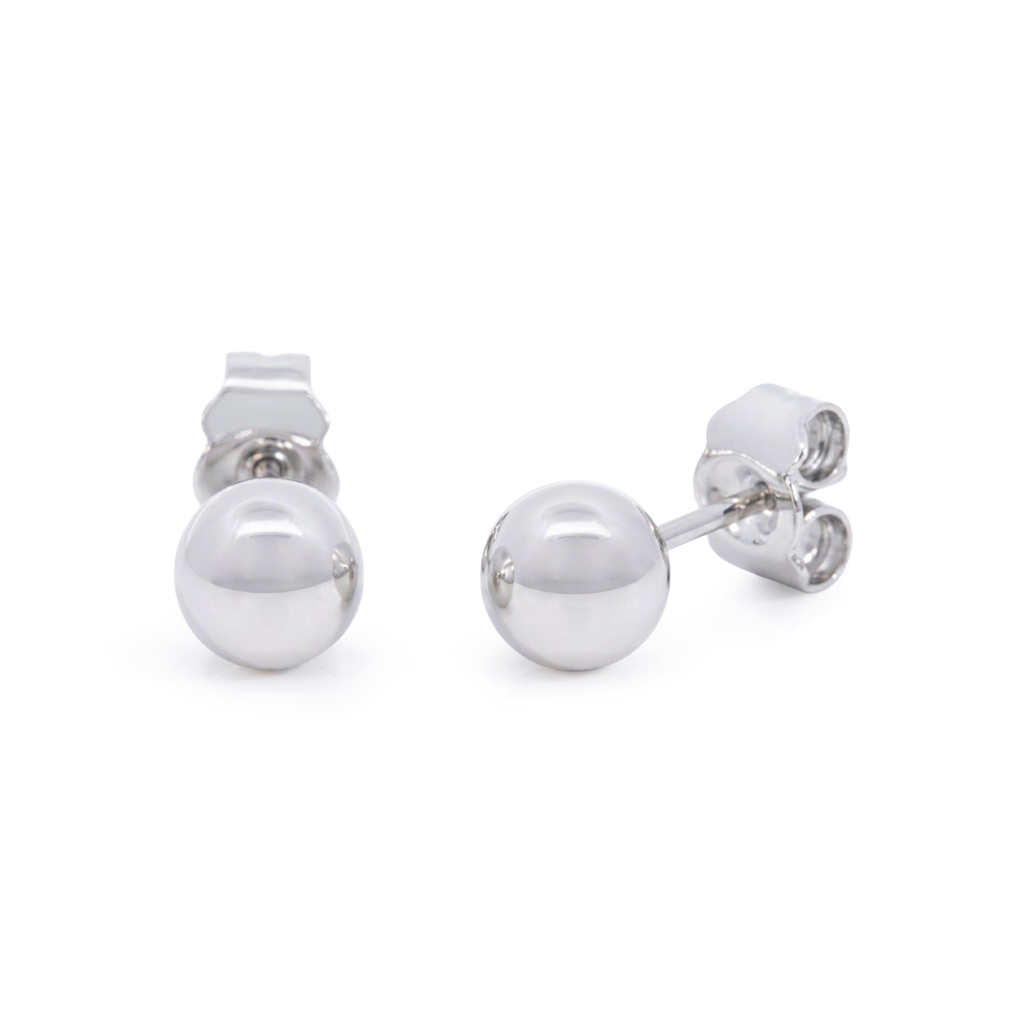 ARETES BOLA LISA 6MM