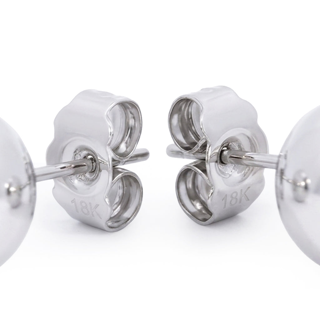 ARETES BOLA LISA 6MM