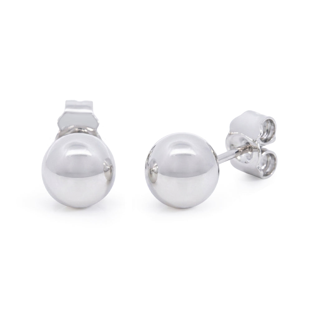 ARETES BOLA LISA 8MM