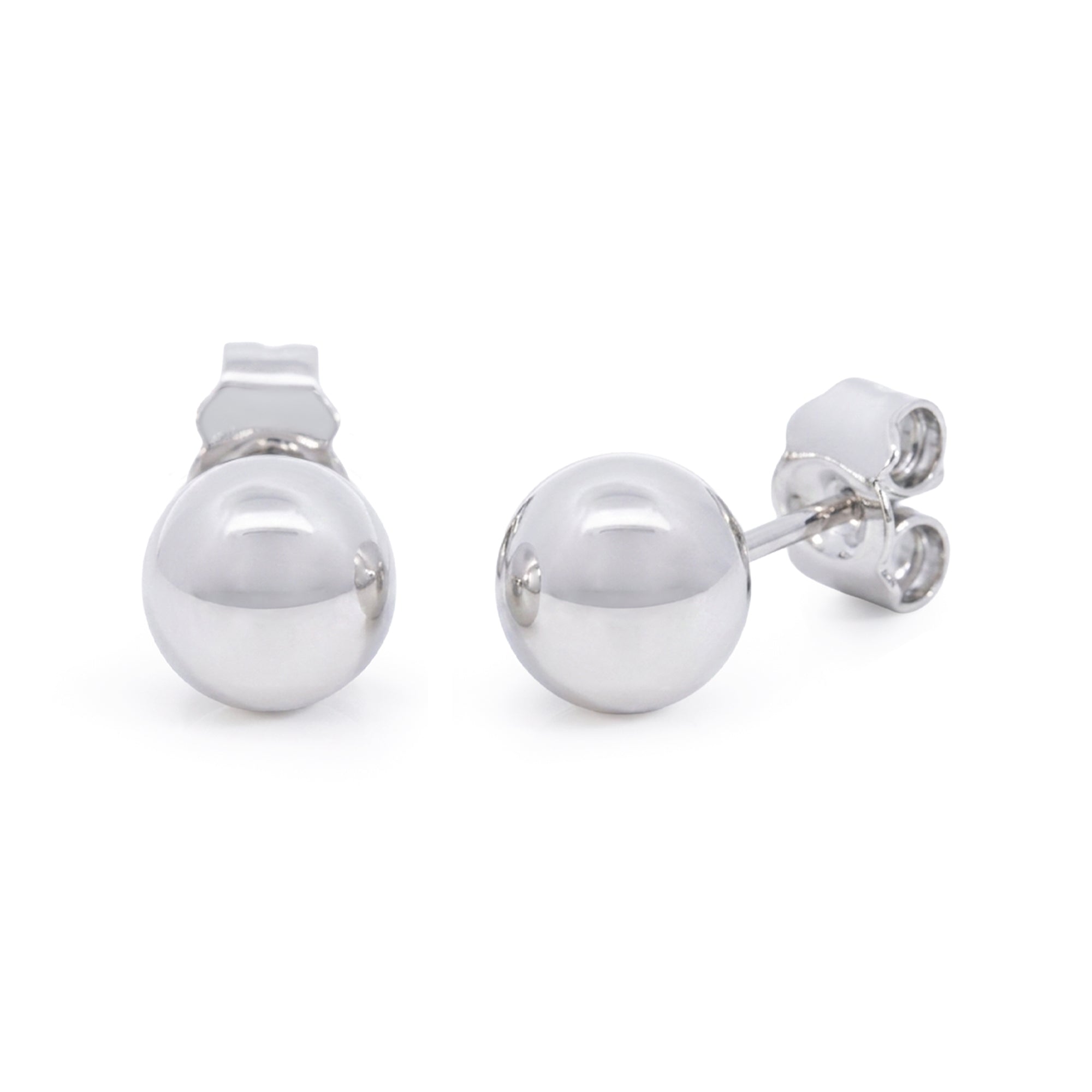 ARETES BOLA LISA 8MM