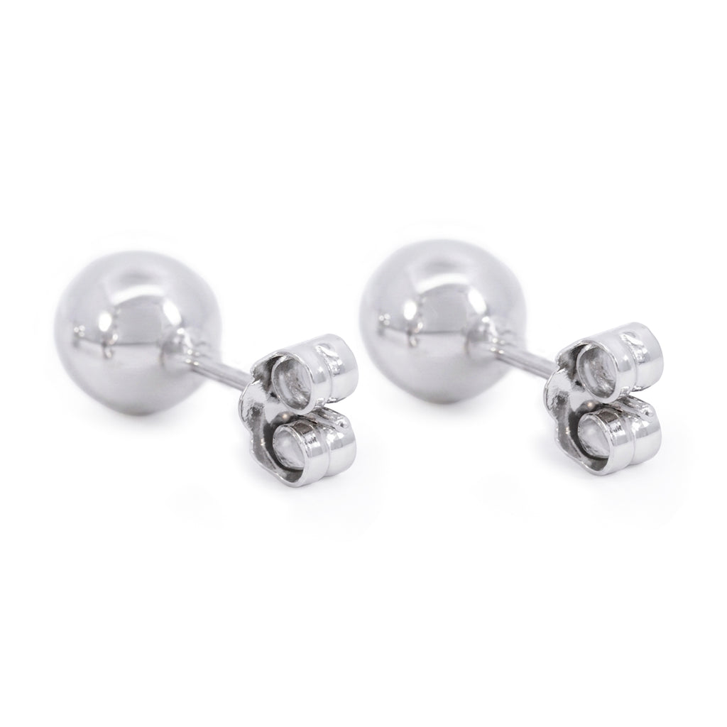 ARETES BOLA LISA 8MM