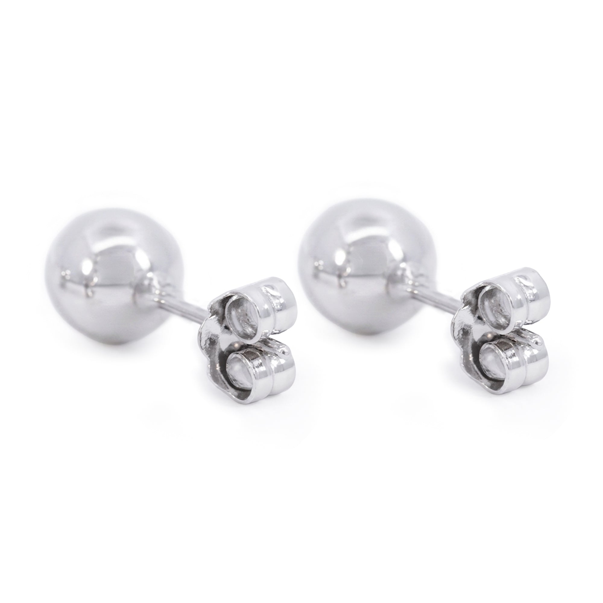 ARETES BOLA LISA 8MM