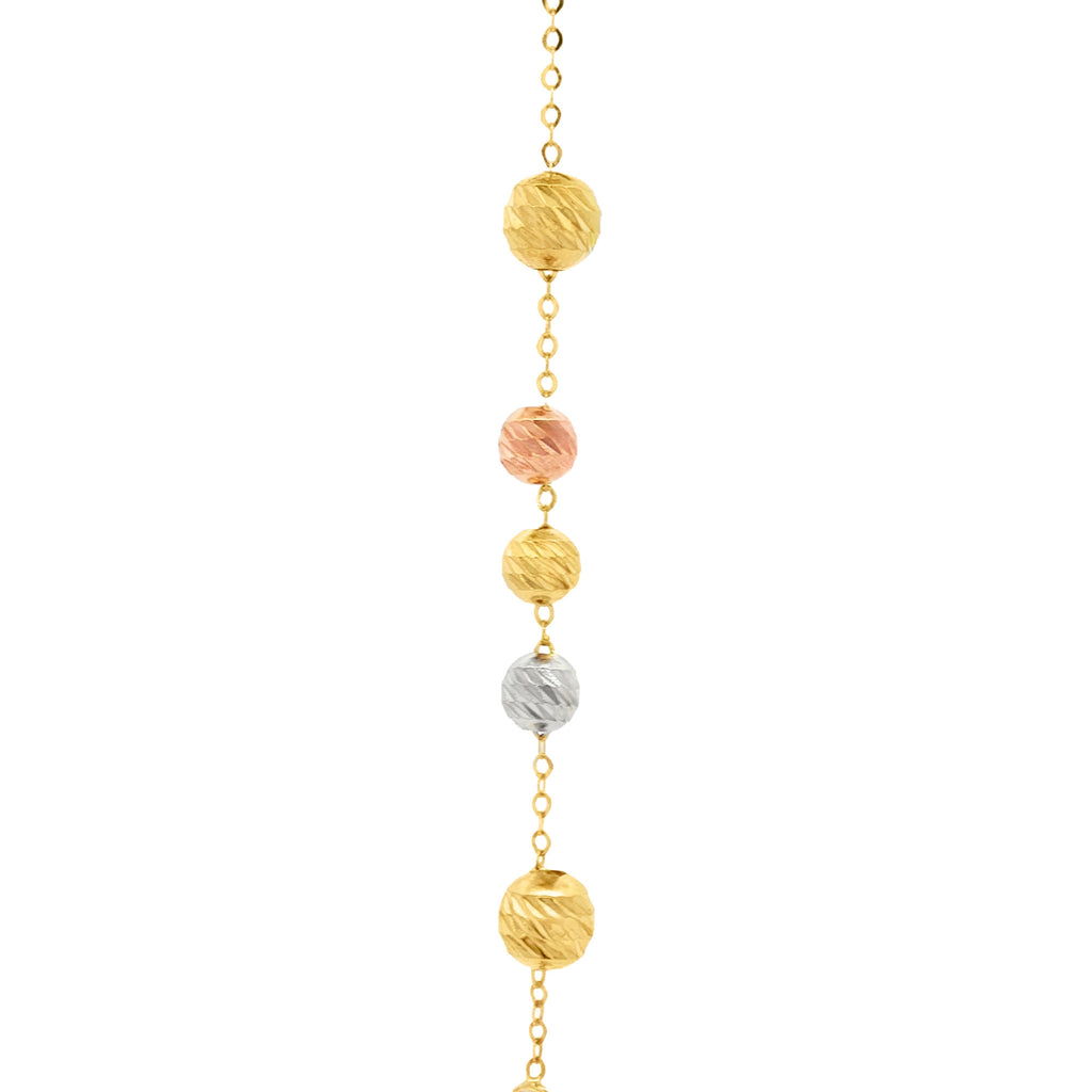 CAMÁNDULA BOLAS DIAMANTADAS 65 CM