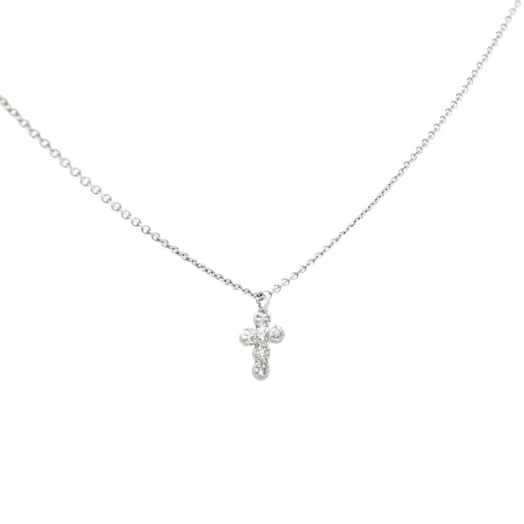 GARGANTILLA CRUZ DIAMANTES