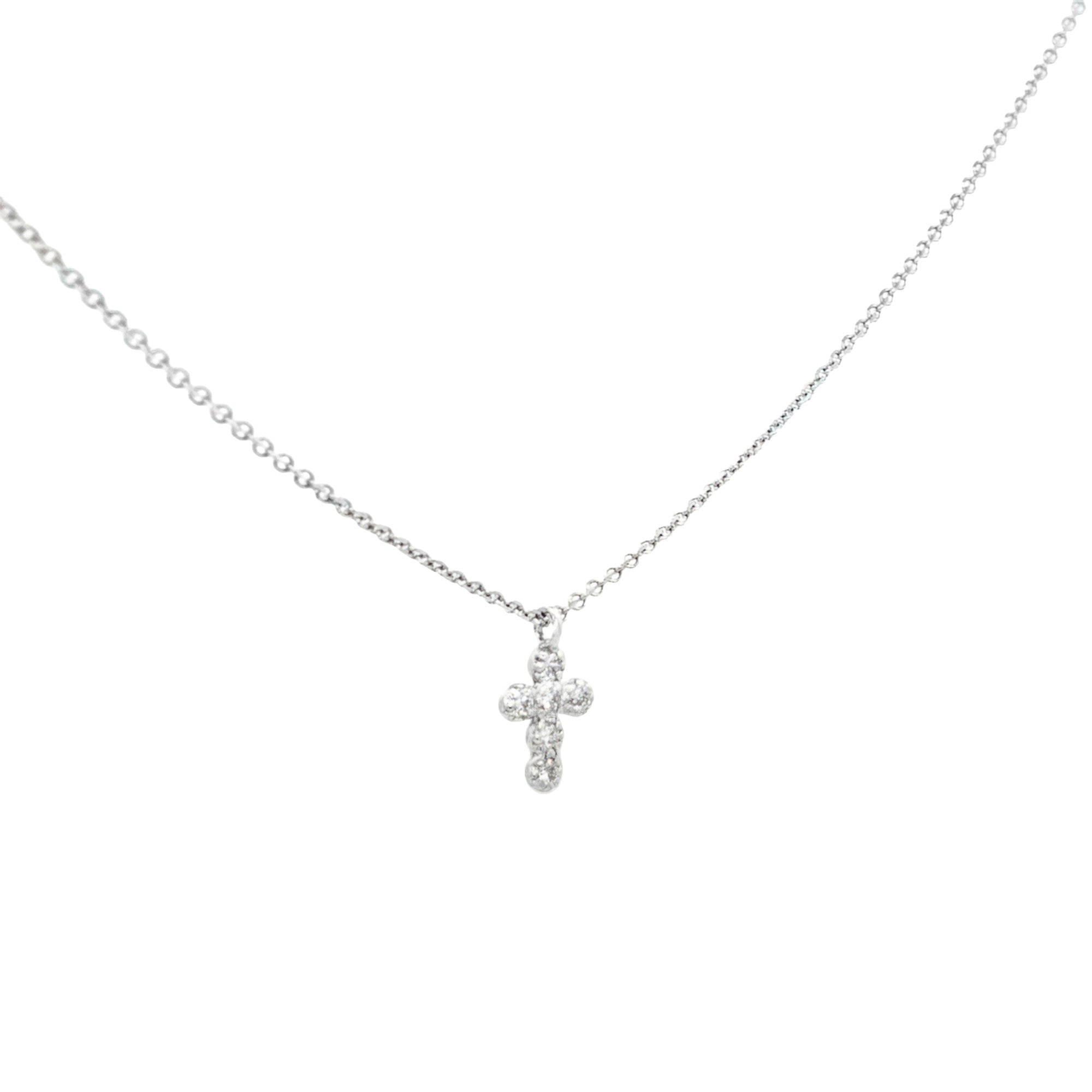GARGANTILLA CRUZ DIAMANTES