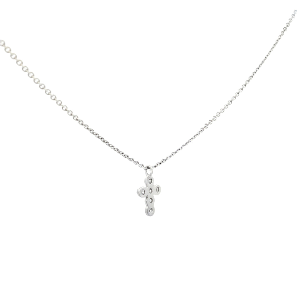 GARGANTILLA CRUZ DIAMANTES