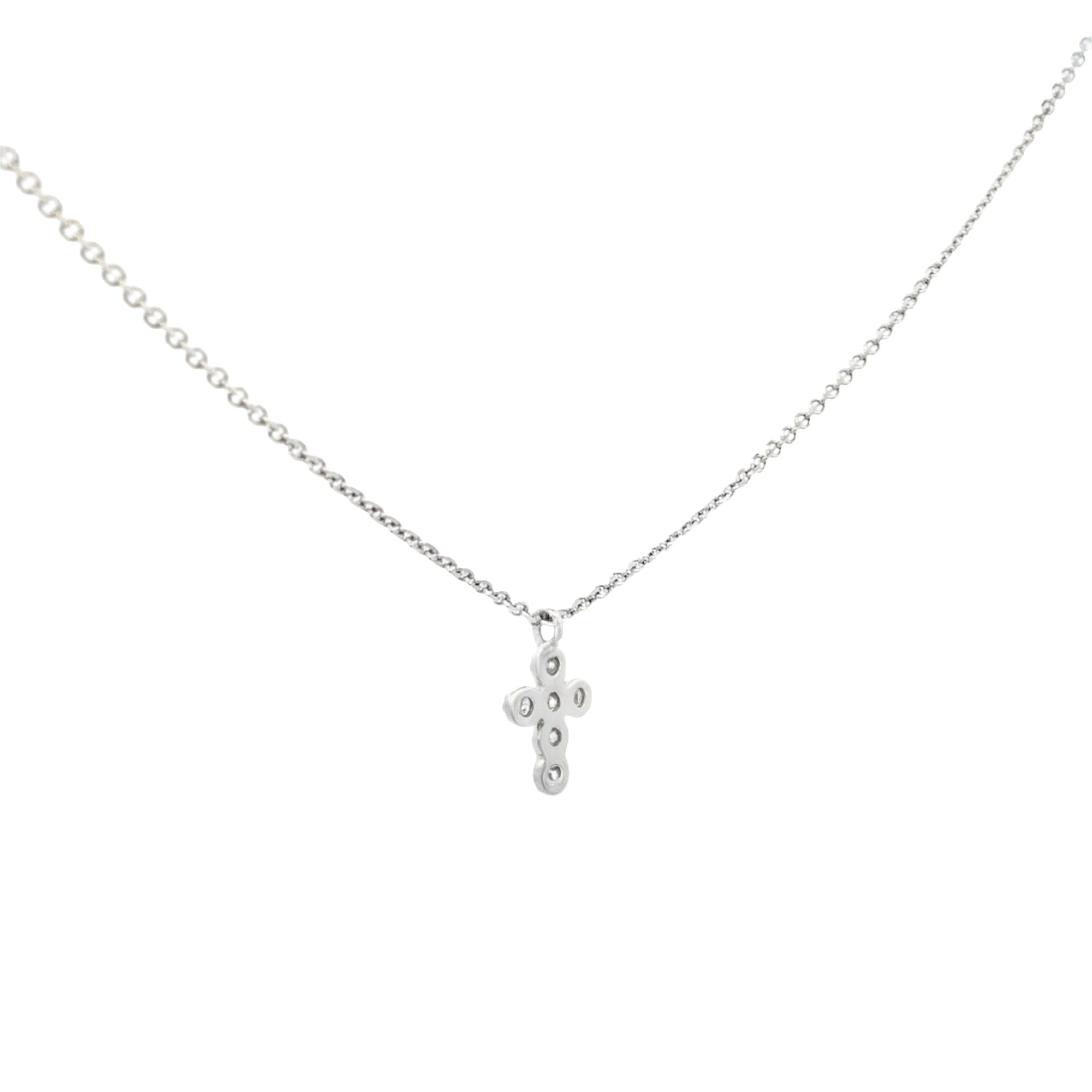 GARGANTILLA CRUZ DIAMANTES
