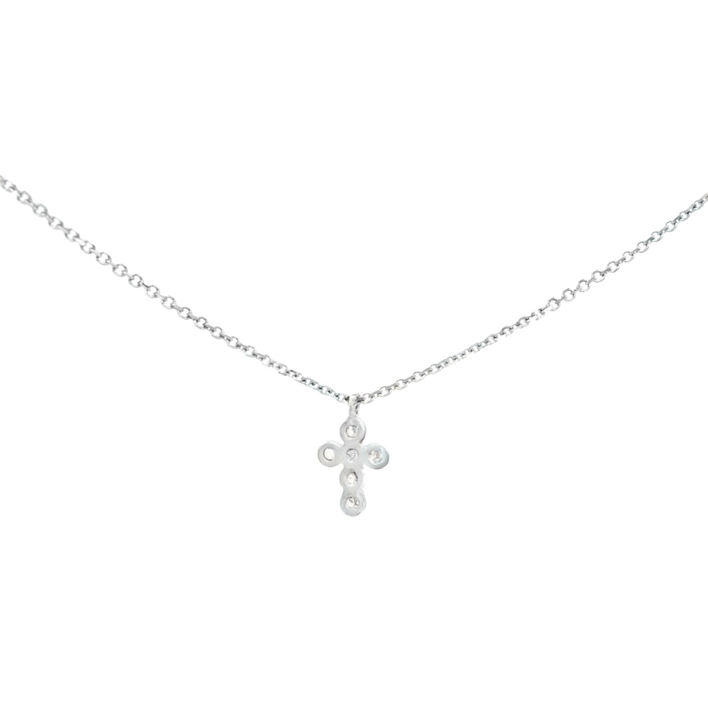 GARGANTILLA CRUZ DIAMANTES