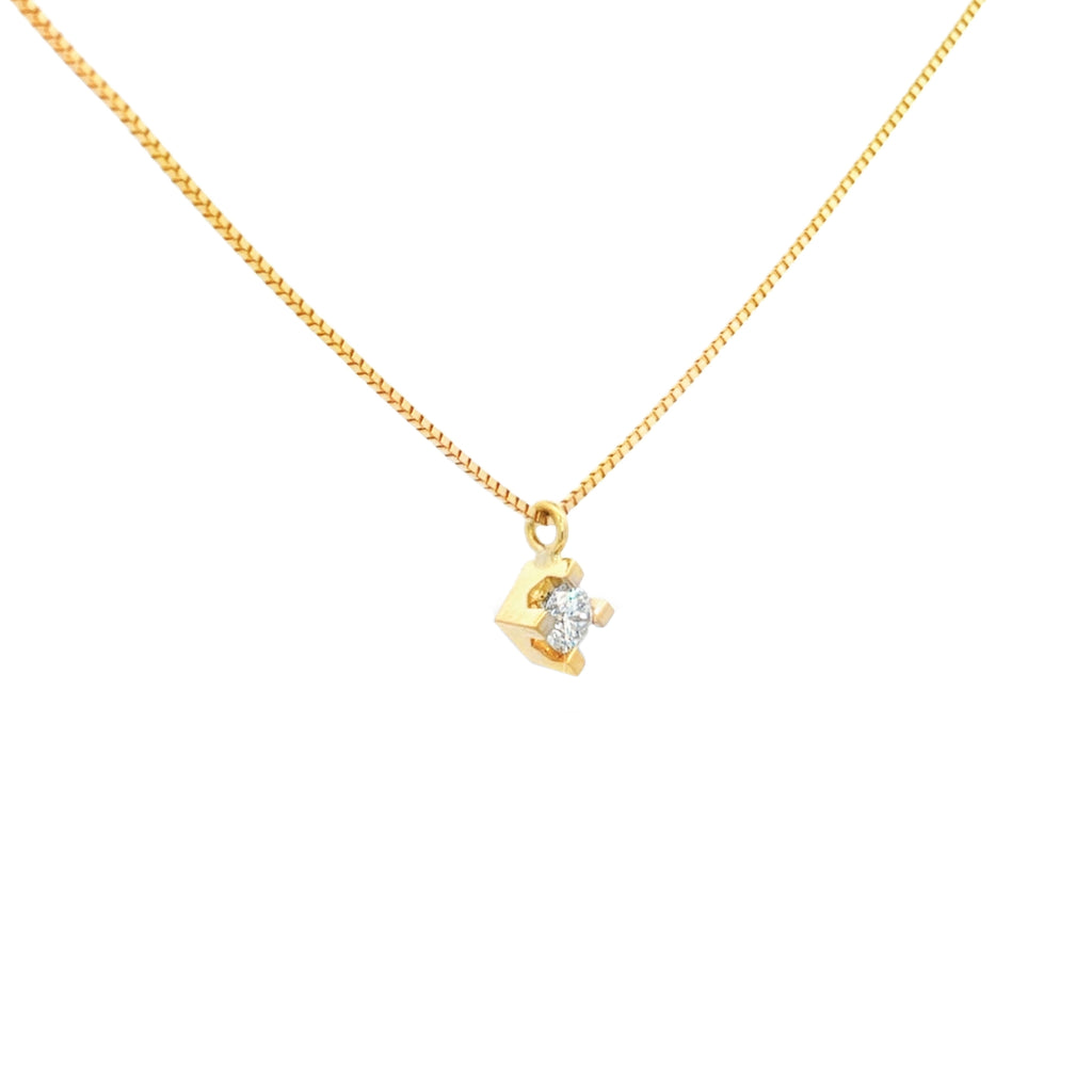 GARGANTILLA ROMBO DIAMANTE