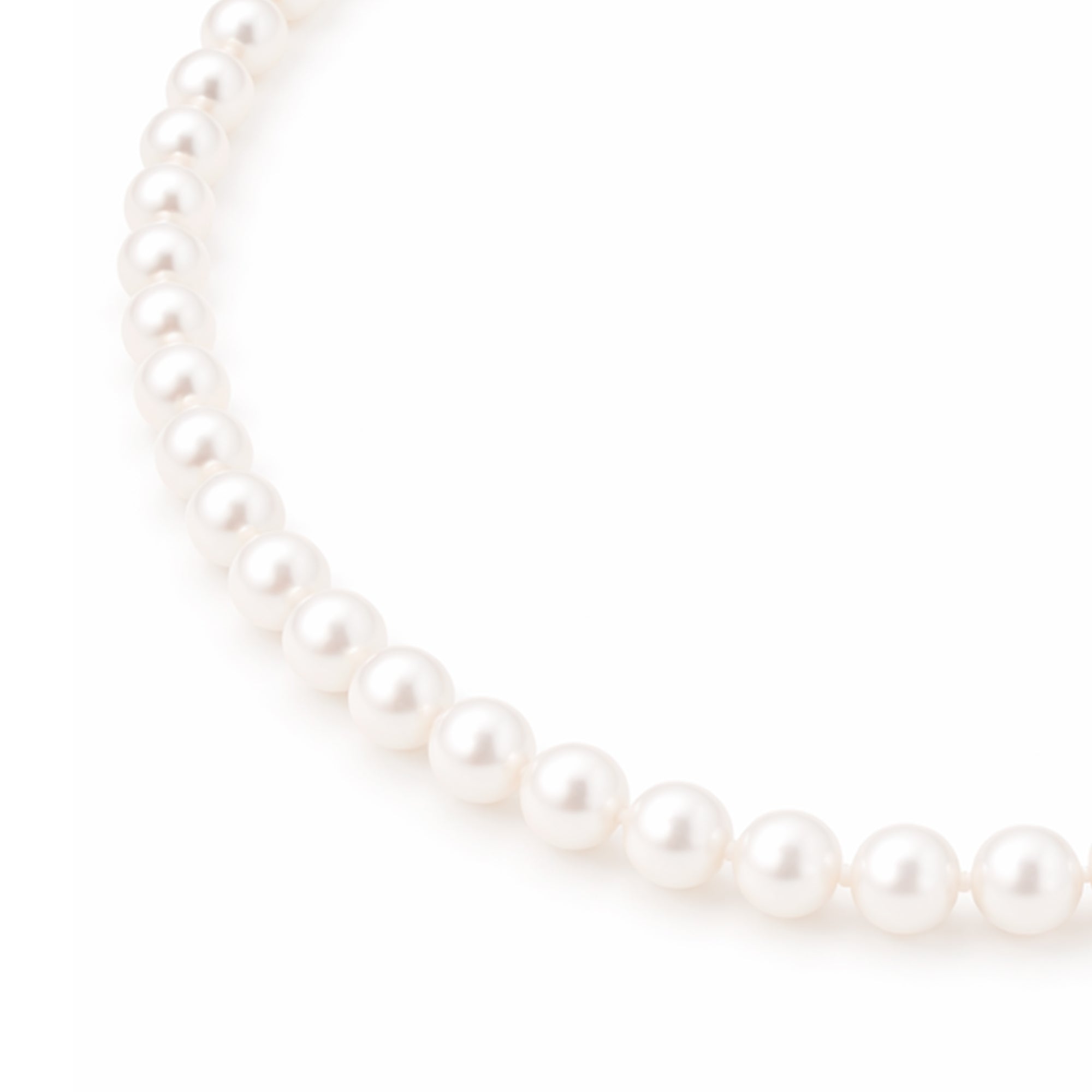 COLLAR PERLAS CON DIAMANTES