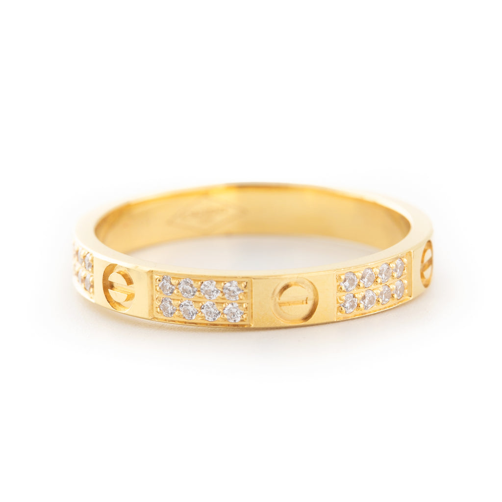 ARGOLLA CARTIER CON ZIRCONES